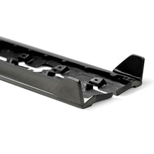 Load image into Gallery viewer, Rear-angle view of Ford Mustang featuring Anderson Composites carbon fiber side splitters and aerodynamic body lines.