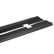 Load image into Gallery viewer, Rear-quarter shot showing aerodynamic profile and flush alignment with factory rocker.