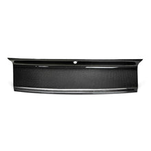 Load image into Gallery viewer, Rear view highlighting smooth emblem-free carbon fiber finish and OEM-style contour.