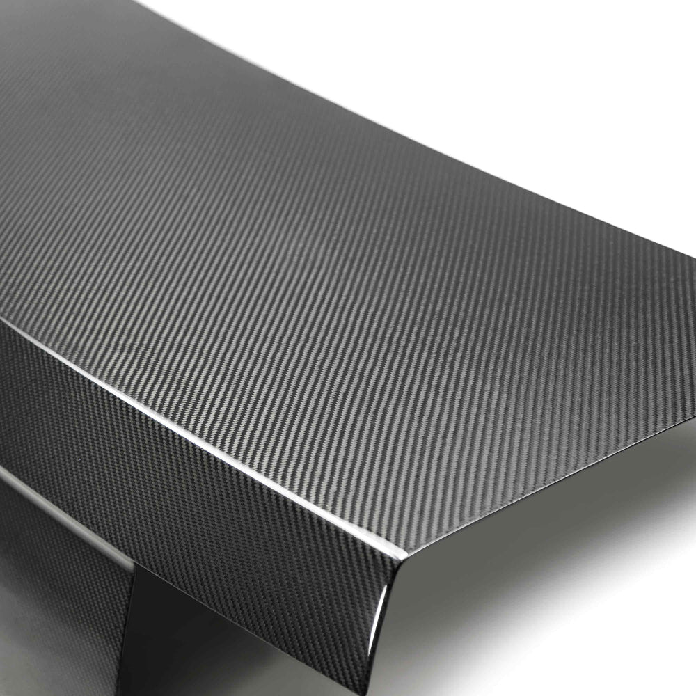 Side profile view displaying seamless fitment and clean bodyline integration.