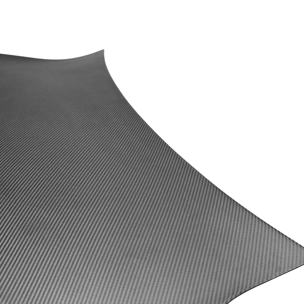 Detailed image of the Anderson Composites 2014–2015 Camaro OE Dry Carbon Decklid with high-definition surface finish.