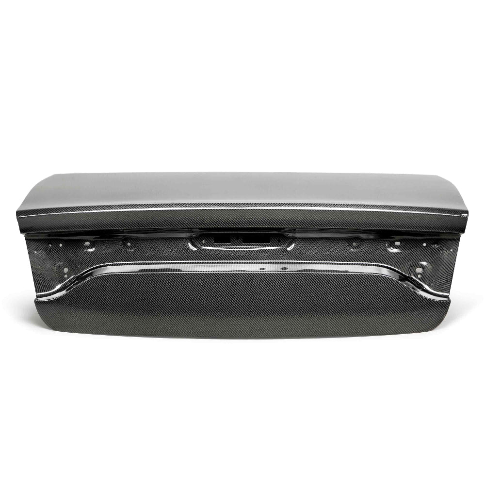 Rear view highlighting precise fitment and OE body contour alignment on the Dodge Charger.