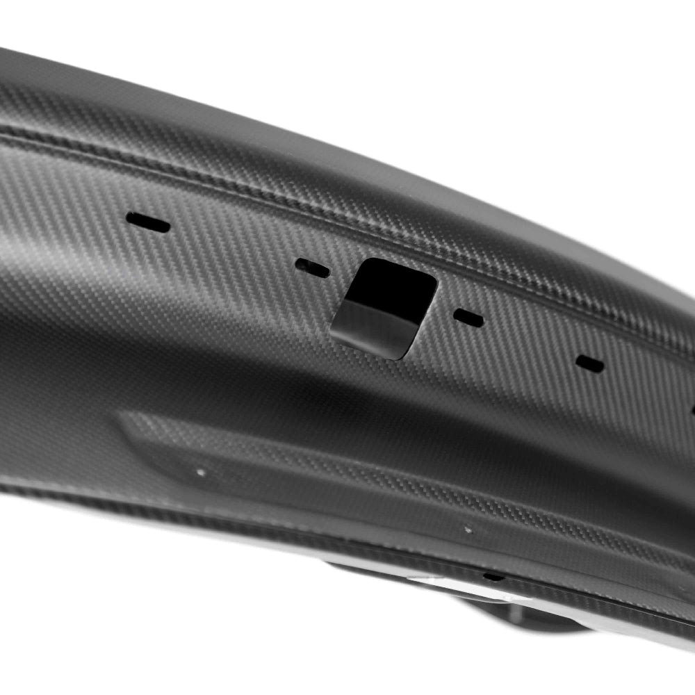 Installed Anderson Composites dry carbon decklid on a 2015–2023 Ford Mustang GT.