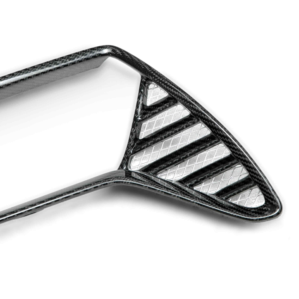 Rear Angle View of Anderson Composites Carbon Fiber Taillight Bezels – Corvette C7 Stingray/Z06