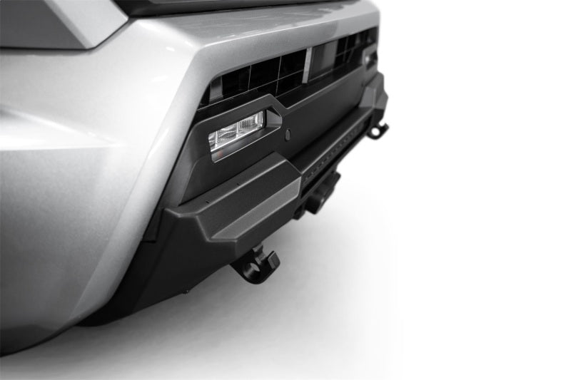 ADDF6703412601NA-Addictive Desert Designs 2024 Toyota Tacoma Stealth Center Mount Winch Front Bumper-Bumpers - Steel-Addictive Desert Designs