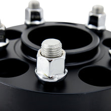 Load image into Gallery viewer, Mishimoto Wheel Spacers - 5x100 - 56.1 - 20 - M12 - Black-Wheel Spacers &amp; Adapters-Mishimoto