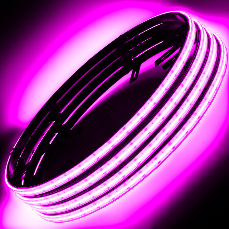 ORL4238-BC2-ORACLE Lighting LED Illuminated Wheel Rings 16.5in PLASMA ColorSHIFT w/BC2 Bluetooth Controller-Light Strip LED-ORACLE Lighting