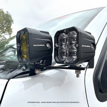 Load image into Gallery viewer, GOR732400T-Go Rhino Universal XE Hood Hinge Cube Light Mount-Light Mounts-Go Rhino