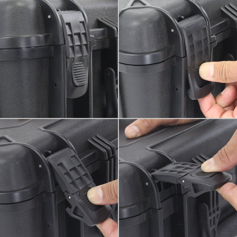 Go Rhino XVenture Gear Hard Case w/Foam - Extra Large 25in. / Lockable / IP67 - Tex. Blk-Cargo Boxes & Bags-Go Rhino