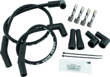 Load image into Gallery viewer, TWP110116-Twin Power Universal Custom Fit Black Ignition Wire Set-Spark Plug Wire Sets-TwinPower