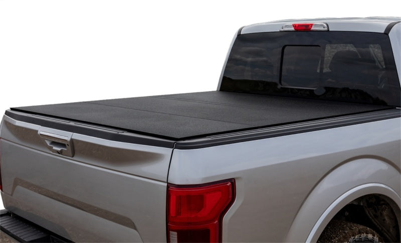 Access LOMAX Folding Hard Cover 17+ Ford Super Duty F-250/F-350/F-450 6ft 8in Box Black Urethane Access ACCB3010049