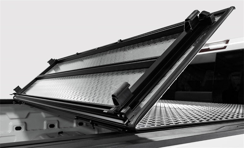 Access LOMAX Folding Hard Cover 17+ Ford Super Duty F-250/F-350/F-450 6ft 8in Box Black Urethane Access ACCB3010049
