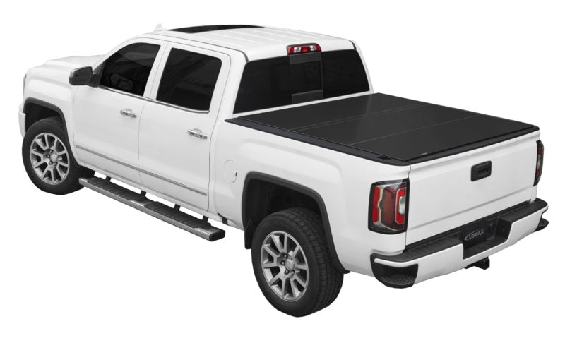 Access LOMAX Tri-Fold Cover 2014-17 Chevy/GMC Full Size 1500 - 5ft 7in Short Bed - Black Ops Auto Works