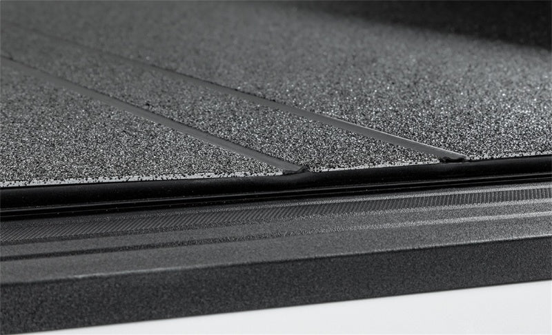 Access LOMAX Tri-Fold Cover Black Urethane Finish 19+ Chevrolet Silverado 1500 - 5ft 8in Bed - Black Ops Auto Works