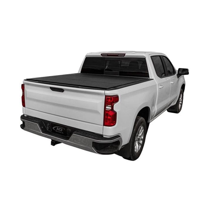 Access LOMAX Tri-Fold Cover Black Urethane Finish 19+ Chevrolet Silverado 1500 - 6ft 6in Bed Access ACCB3020089