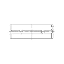Load image into Gallery viewer, ACL 5M1295HX bearing-shell profile drawing