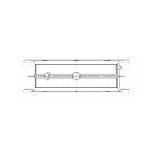 Load image into Gallery viewer, ACL 5M7292H bearing-shell profile drawing