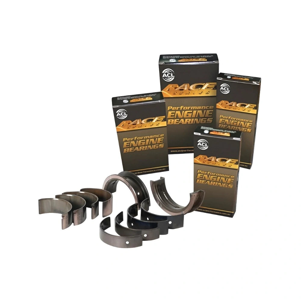 ACL engine bearing shells and retail packaging — representative product photo