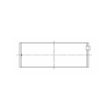 Load image into Gallery viewer, ACL 8B8091H bearing-shell profile drawing