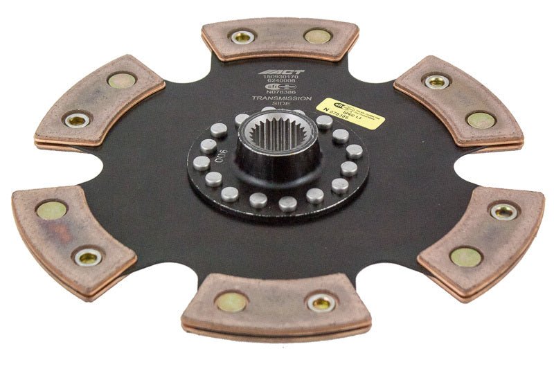 ACT 1981 Nissan 280ZX 6 Pad Rigid Race Disc - Black Ops Auto Works