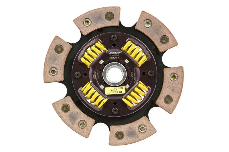 ACT 6224218-1 Six Pad Sprung Race Disc Subaru BRZ Scion FR-S 86