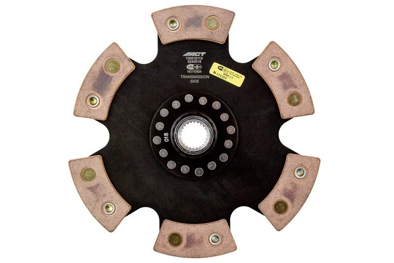 ACT 2006 Subaru Impreza 6 Pad Rigid Race Disc - ACT 6240018