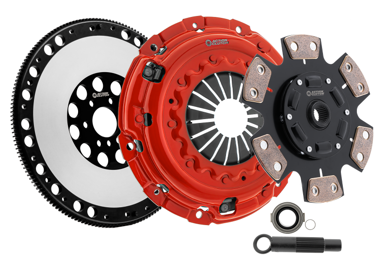 Action Clutch 09-14 Acura TSX 2.4L (K24) Stage 5 Clutch Kit (2MS) w/Lightened Flywheel - Action Clutch AONACR-0511