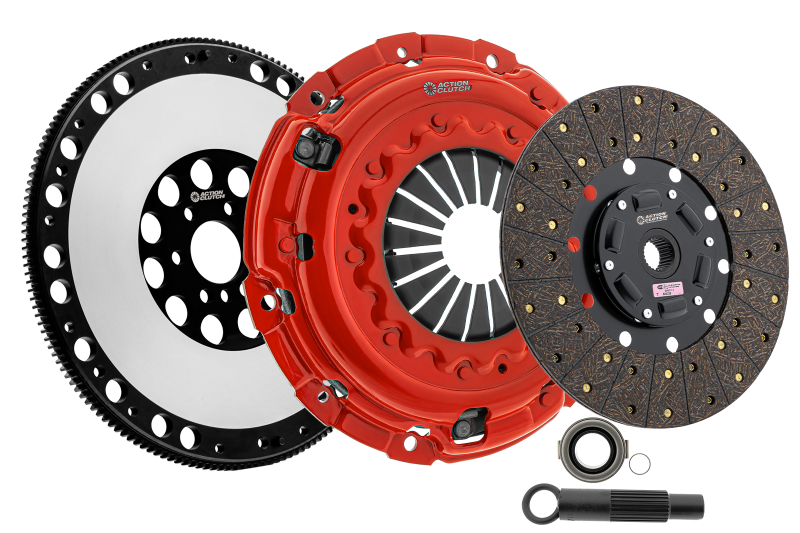 Action Clutch 2022 Honda Civic Si 1.5L (L15B7) Turbo Stage 1 HD Clutch Kit (2OS) w/Aluminu - Action Clutch AONACR-3419-2OS-AL