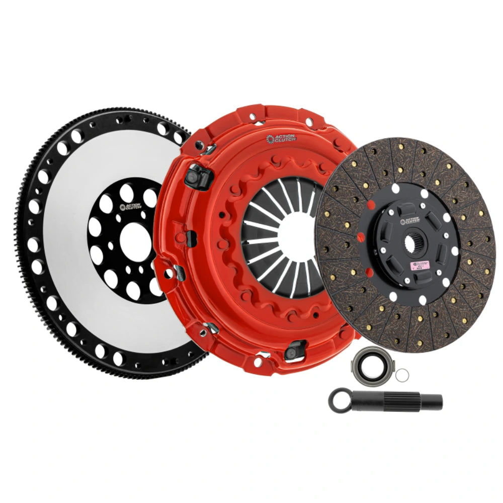 Action Clutch Action Clutch Stage 1 1OS Clutch Kit for 2018-2021 Subaru WRX 2.0L (FA20DIT) with Lightened Flywheel