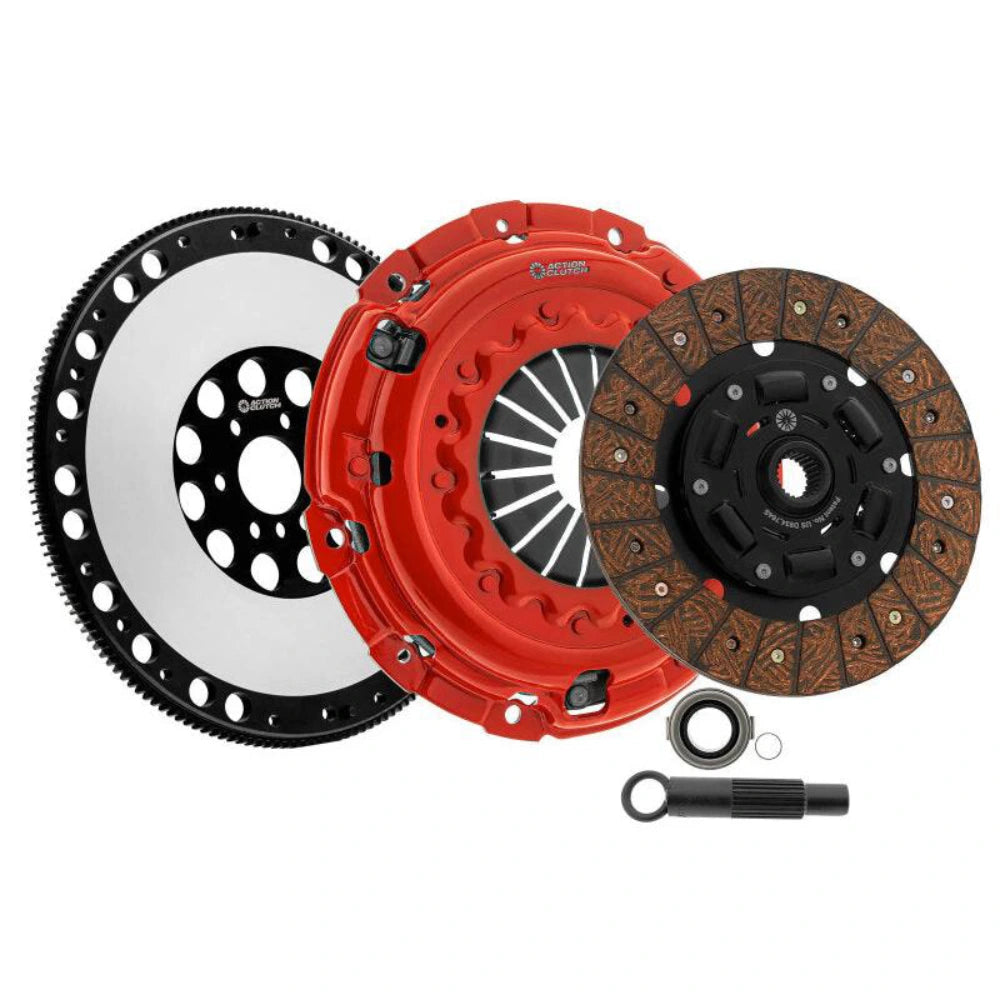 Action Clutch Action Clutch Stage 2 1SC Clutch Kit for 2012-2015 Honda Civic Si 2.4L (K24Z7) with Lightened Flywheel