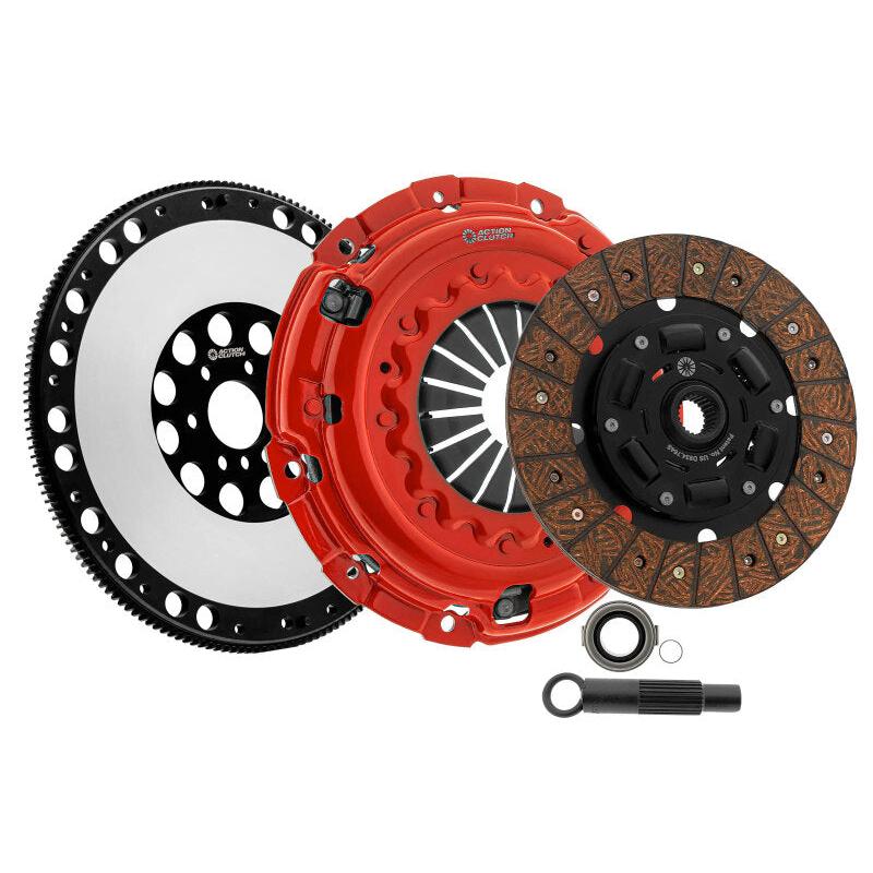 Action Clutch Action Clutch Stage 2 1SC Clutch Kit for 2012-2015 Honda Civic Si 2.4L (K24Z7) with Lightened Flywheel