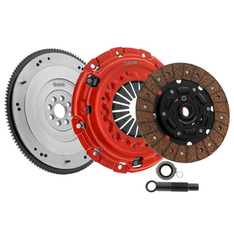 Action Clutch Action Clutch Stage 2 1SC Clutch Kit for 2012-2015 Honda Civic Si 2.4L (K24Z7) with OE-HD Flywheel