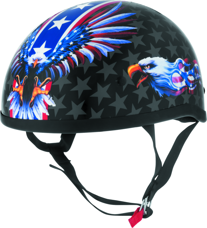 SKL646989-Skid Lids Flame Eagle Original Helmet - Large-Helmets and Accessories-Skid Lid