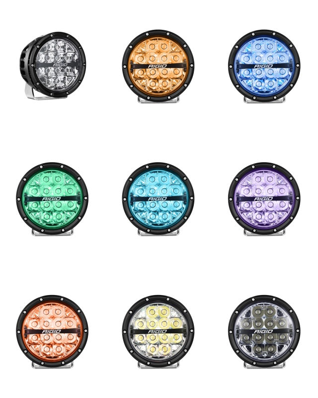 RIG36412-Rigid Industries 360-Series 6in LED Off-Road Spot Beam - RGBW (Pair)-Light Bars & Cubes-Rigid Industries