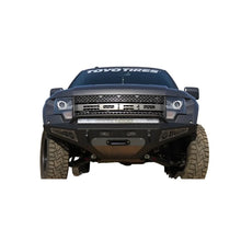 Load image into Gallery viewer, Addictive Desert Designs 10-14 Ford F-150 Raptor HoneyBadger Front Bumper w/ Winch Mount - Black Ops Auto Works