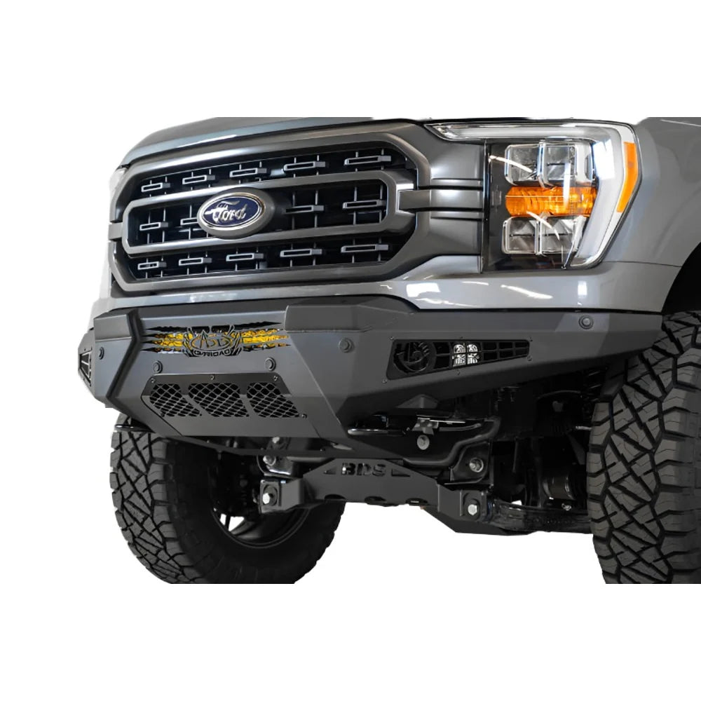 Addictive Desert Designs 2021 Ford F-150 HoneyBadger Front Bumper w/ Top Hoop - Black Ops Auto Works