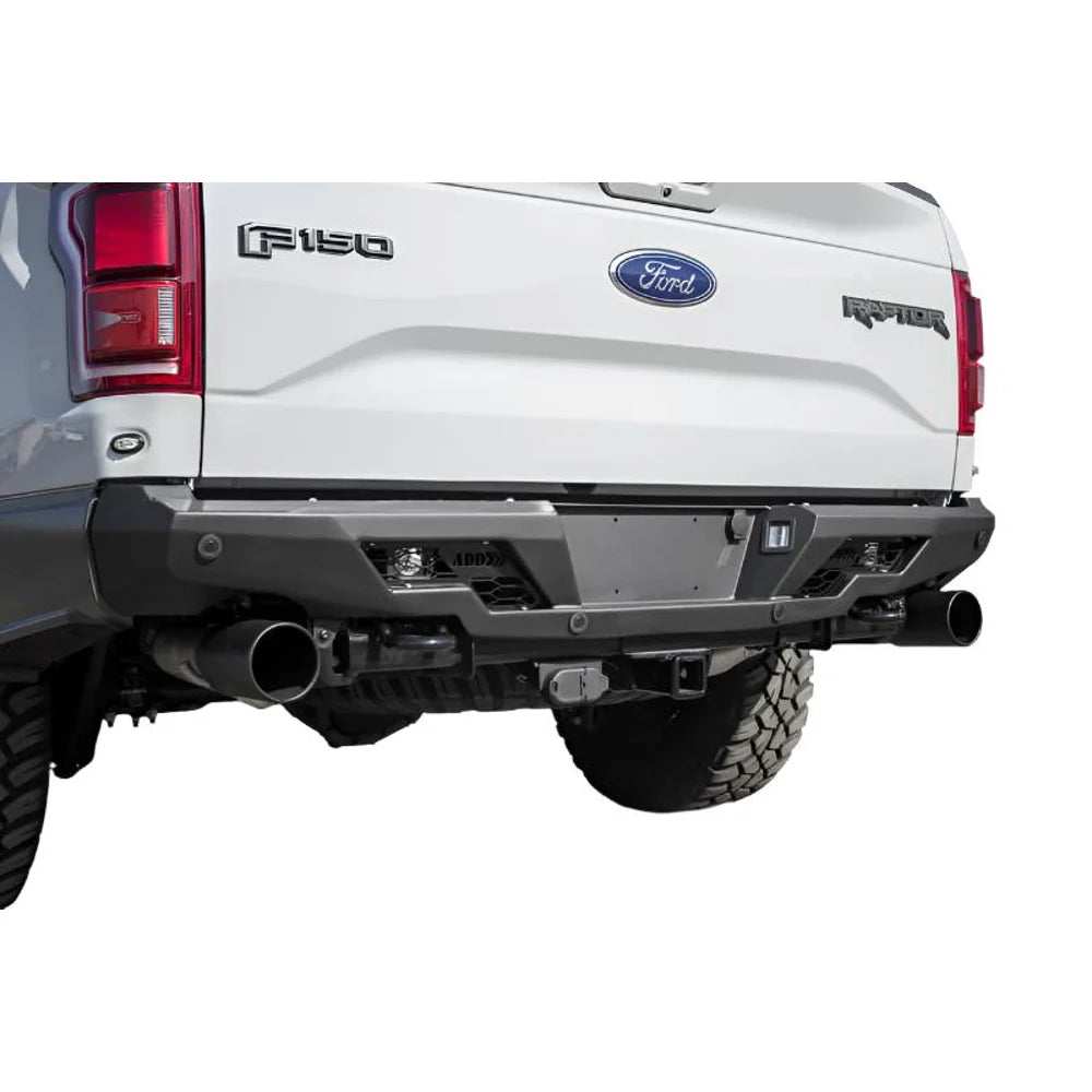 Addictive Desert Designs 17-18 Ford F-150 Raptor Stealth Fighter Rear Bumper - Addictive Desert Designs R111231280103