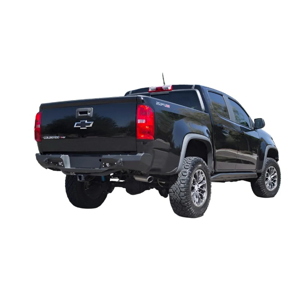 Addictive Desert Designs 17-18 Chevy Colorado Stealth Fighter Rear Bumper-Bumpers - Steel-Addictive Desert Designs-814849024499-