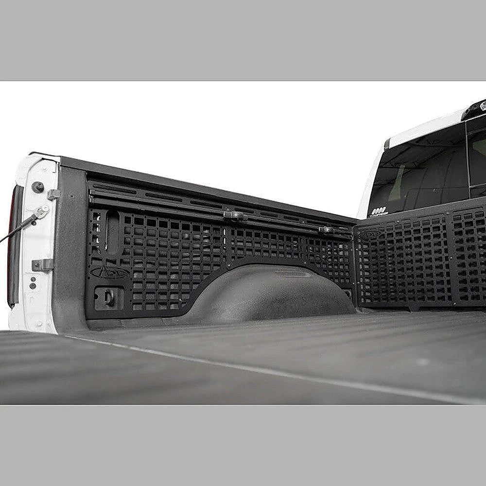 Addictive Desert Designs 21-23 Ram TRX Bed Side Molle Panels - Driver Full Set - Addictive Desert Designs AC6201901NA-D
