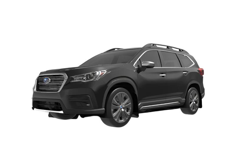 RALMF49-UR-RD/BLK-Rally Armor 18-22 Subaru Ascent Red UR Mud Flap w/ Black Logo-Mud Flaps-Rally Armor