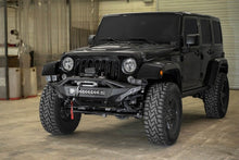 Load image into Gallery viewer, Addictive Desert Designs 07-18 Jeep Wrangler JK Stealth Fighter Front Bumper w/ Winch Mount - Black Ops Auto Works