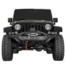 Load image into Gallery viewer, Addictive Desert Designs 07-18 Jeep Wrangler JK Stealth Fighter Front Bumper w/ Winch Mount - Black Ops Auto Works