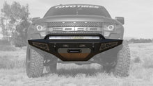 Load image into Gallery viewer, Addictive Desert Designs 10-14 Ford F-150 Raptor HoneyBadger Front Bumper w/ Winch Mount - Black Ops Auto Works
