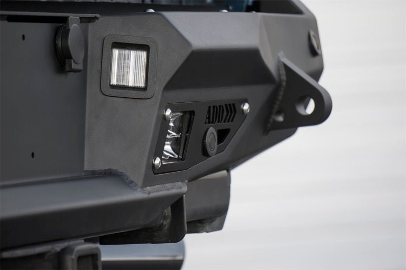 Addictive Desert Designs 15-18 Ford F-150 Stealth Fighter Rear Bumper w/ Backup Sensor Cutout - Black Ops Auto Works