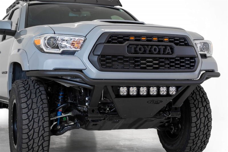 Addictive Desert Designs 16-20 Toyota Tacoma PRO Bolt-On Front Bumper - Hammer Black - Black Ops Auto Works