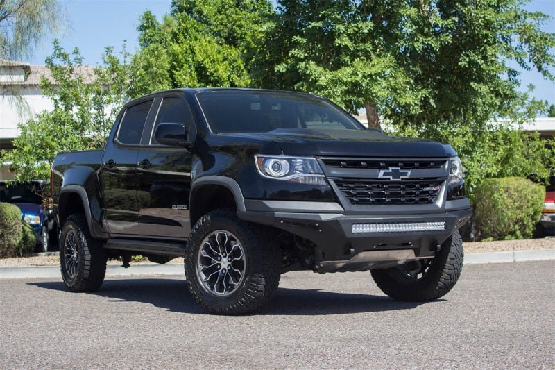 Addictive Desert Designs 17-18 Chevy Colorado Stealth Fighter Front Bumper - Black Ops Auto Works