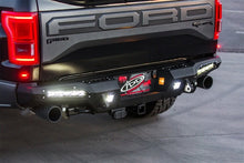 Load image into Gallery viewer, Addictive Desert Designs 17-18 Ford F-150 Raptor HoneyBadger Rear Bumper w/ 10in SR LED Mounts - Black Ops Auto Works