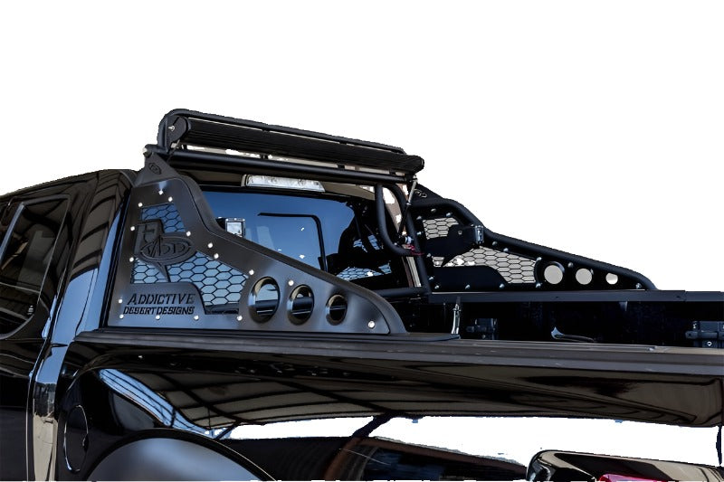 Addictive Desert Designs 17-18 Ford F-150 Raptor Race Series Chase Rack w/ 2017 Grill Pattern - Black Ops Auto Works