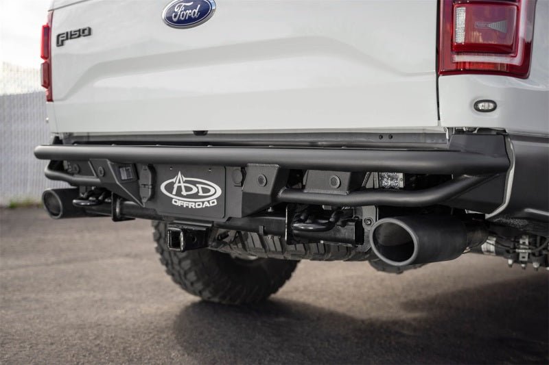 Addictive Desert Designs 17-19 Ford F-150 Raptor PRO Bolt-On Rear Bumper - Black Ops Auto Works