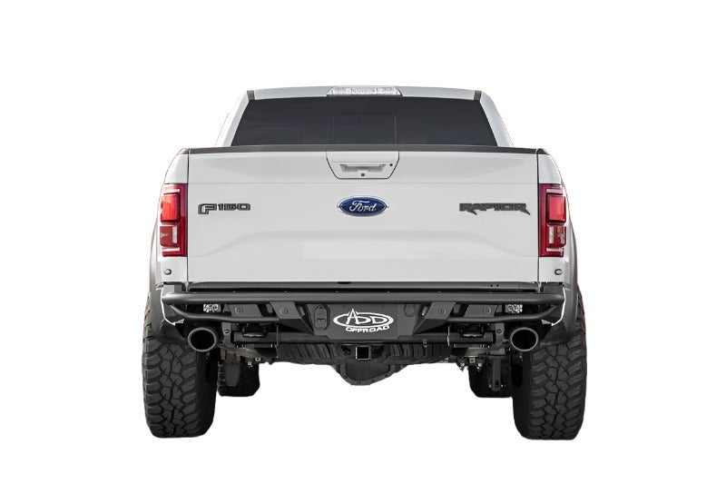 Addictive Desert Designs 17-19 Ford F-150 Raptor PRO Bolt-On Rear Bumper - Black Ops Auto Works
